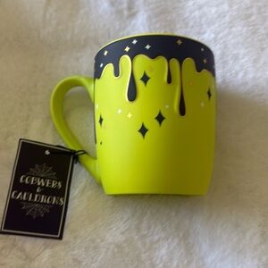 NEON Lime Green Ghost Soft Touch Coffee 16oz Mug TikTok Halloween drippinp